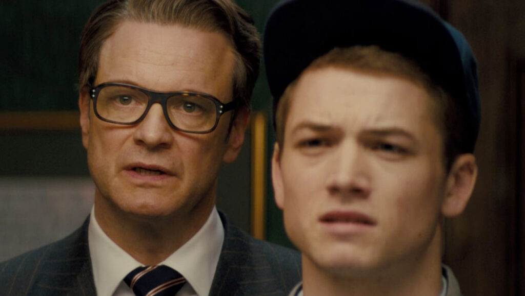 Kingsman: The Secret Service | Matthew Vaughn Kingsman: Colin Firth and Taron Egerton in Kingsman: The Secret Service, directed by Matthew Vaughn.