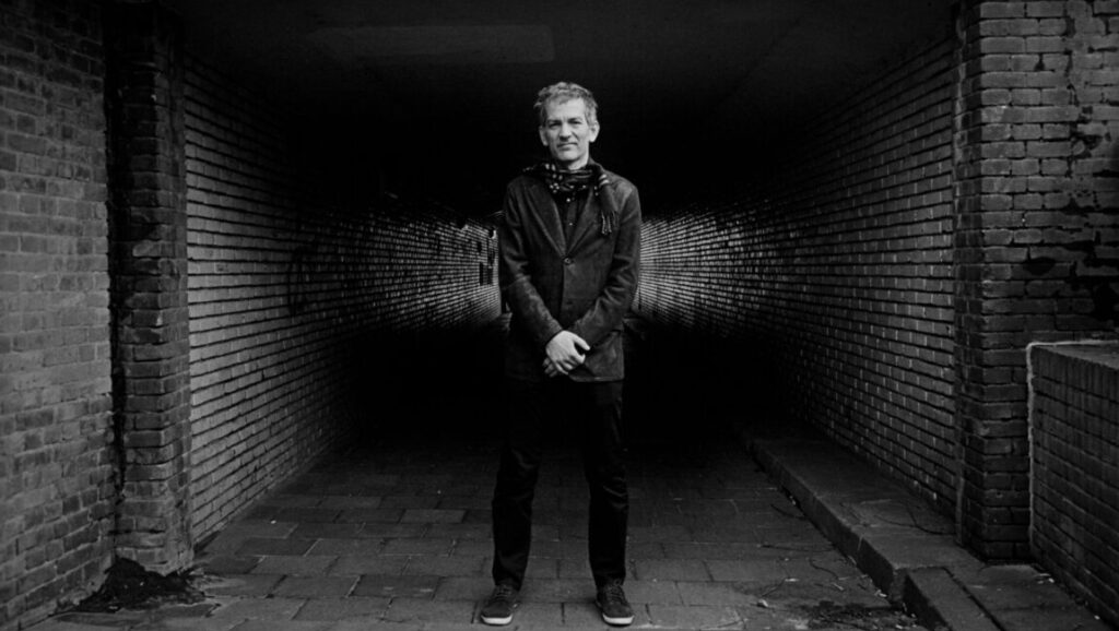 Brad Mehldau | 10 Years Solo Live Black and white portrait of Brad Mehldau for 10 Years Solo Live album.