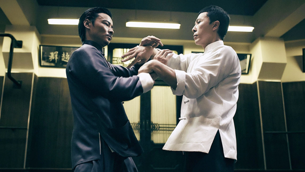 Ip Man 3 | Wilson Yip Ip Man 3 still. Donnie Yen in Ip Man 3, practicing Wing Chun martial arts.