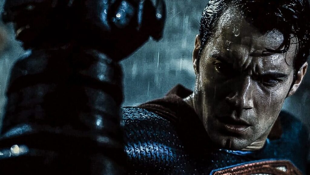 Batman v Superman: Dawn of Justice | Zack Snyder Superman vs Batman in Batman v Superman: Dawn of Justice. Henry Cavill as Superman. Zack Snyder film.