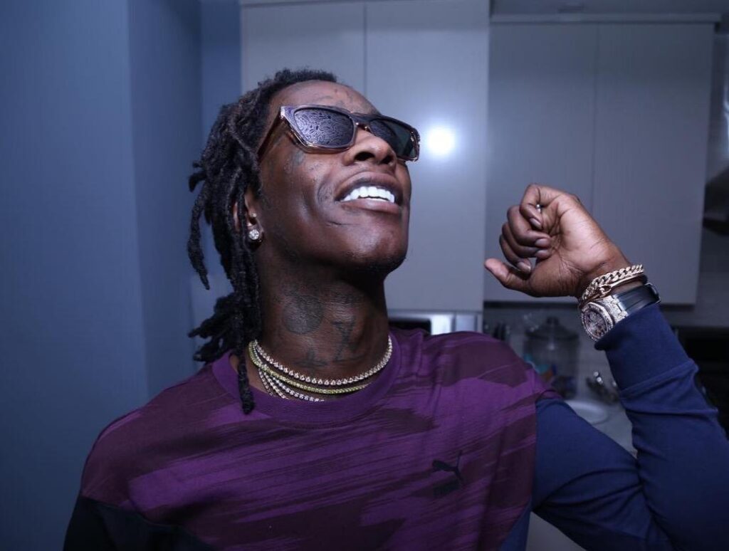 Young Thug | Jeffery Young Thug, also known as Jeffery. Rapper wearing sunglasses and jewelry.