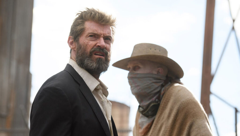 Hugh Jackman as Logan in the 2017 film. One of the top films of 2017.