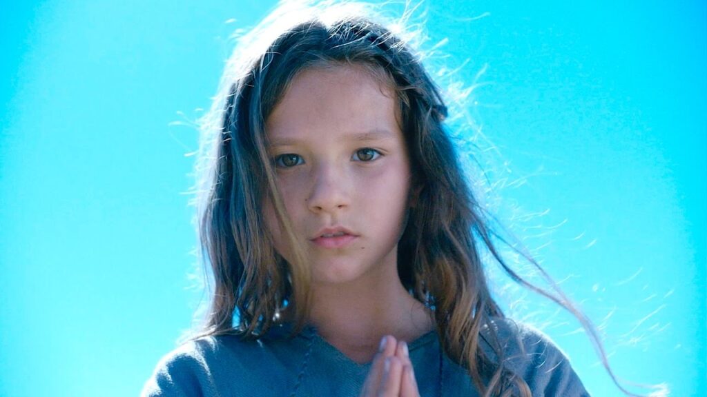 Jeanette at Toronto International Film Festival 2017. Girl with hands clasped. TIFF. Film.