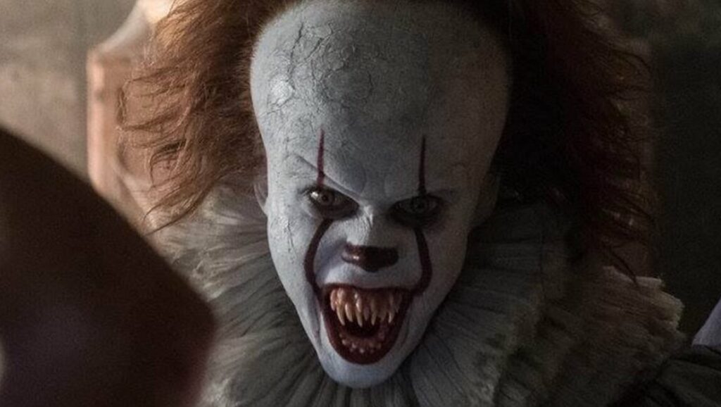 It Chapter Two | Andy Muschietti Pennywise the clown from It Chapter Two with scary teeth.