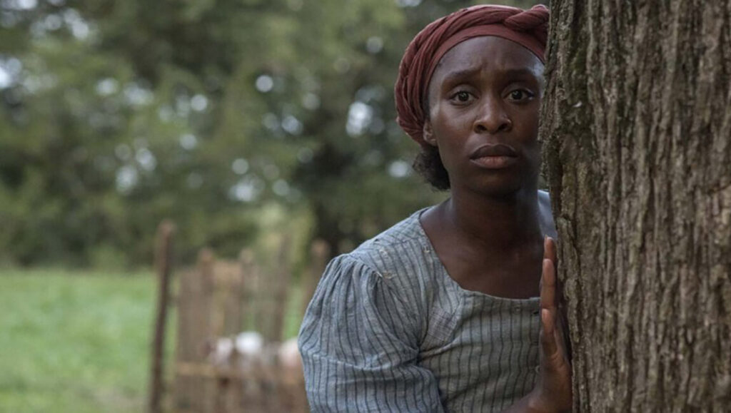 Cynthia Erivo as Harriet Tubman in Harriet at the London Film Festival 2019.