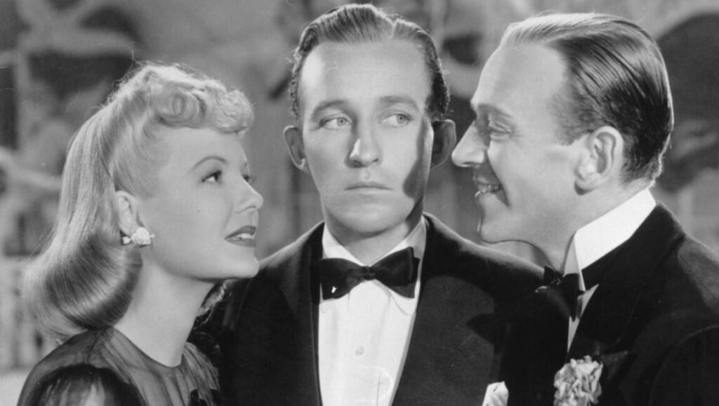 Summer Blockbuster!?! | Episode 106: Holiday Inn Holiday Inn movie still. Bing Crosby, Fred Astaire, and Marjorie Reynolds in the classic film.