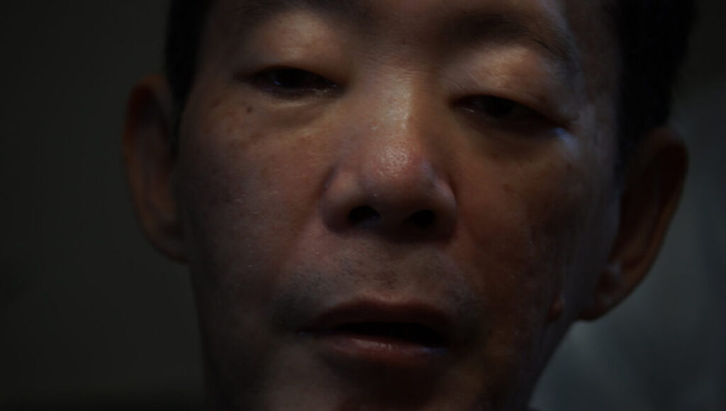 Caniba | Véréna Paravel & Lucien Castaing-Taylor Close-up of Issei Sagawa from the film Caniba, directed by Véréna Paravel and Lucien Castaing-Taylor.