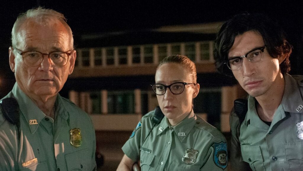 The Dead Don’t Die | Jim Jarmusch Bill Murray, Chloe Sevigny, and Adam Driver in The Dead Don't Die, a film by Jim Jarmusch.