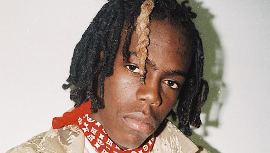 Yung Bans | Misunderstood Yung Bans portrait. Rapper with dreadlocks and a red bandana. Misunderstood album art.