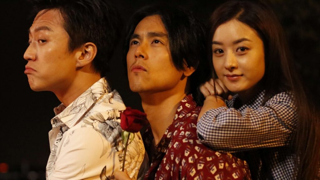 Duckweed | Han Han Cast of Duckweed movie. Han Han film features Deng Chao, Eddie Peng, and Zhao Liying.