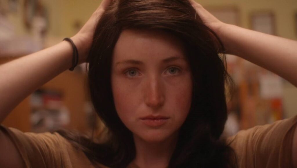 Kate Plays Christine | Robert Greene Kate Lyn Sheil in Kate Plays Christine, a Robert Greene film. Portrait of actress.