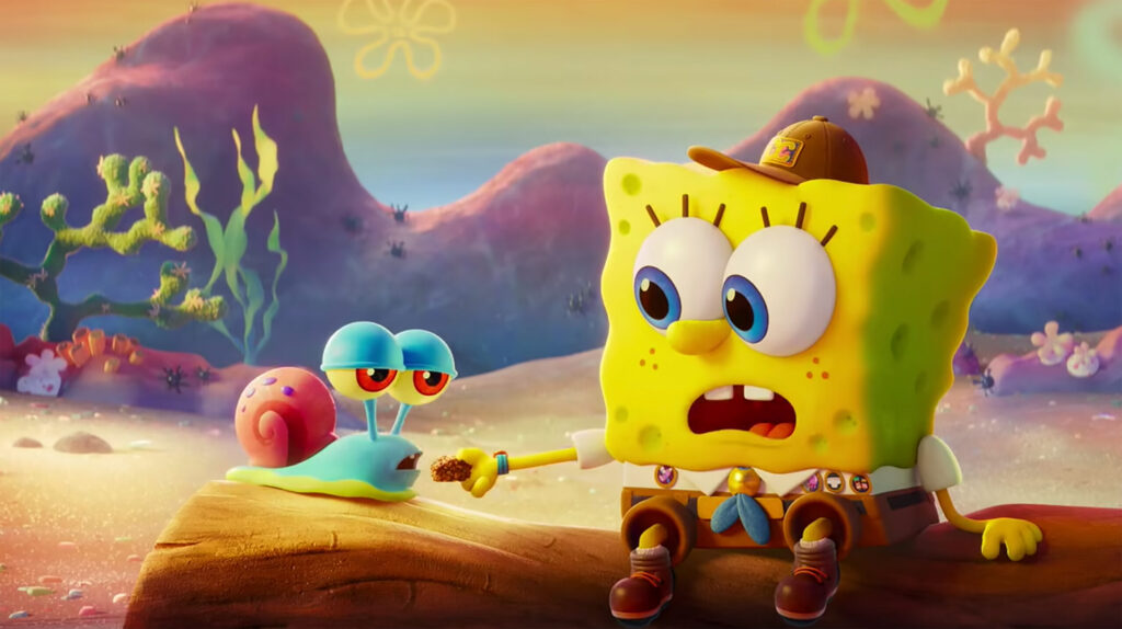 The Spongebob Movie: Sponge on the Run | Tim Hill Spongebob Movie: Sponge on the Run. Spongebob and Gary the Snail on an adventure.