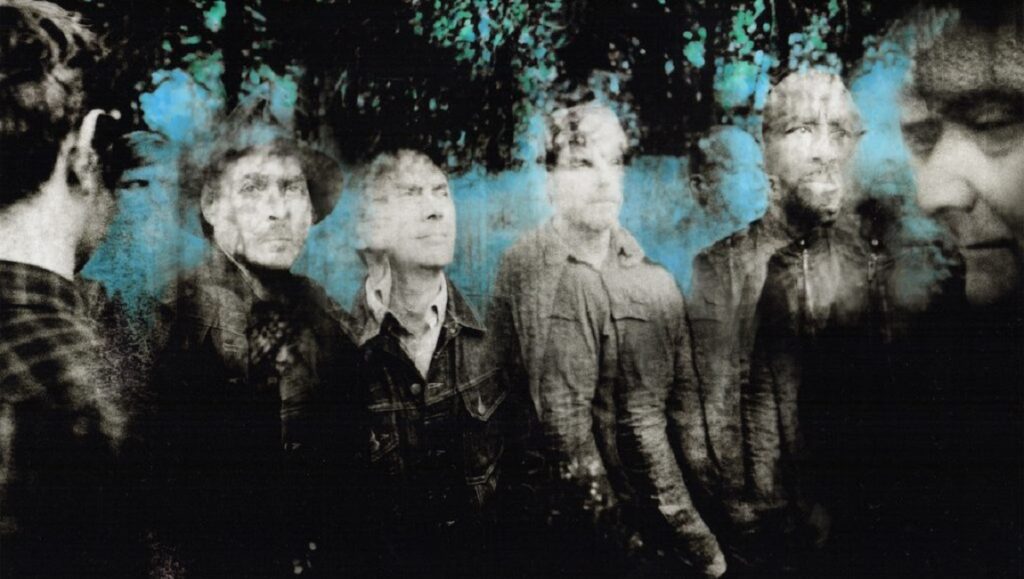 Tindersticks band promo image. February 2021 album roundup. Alternative rock music.