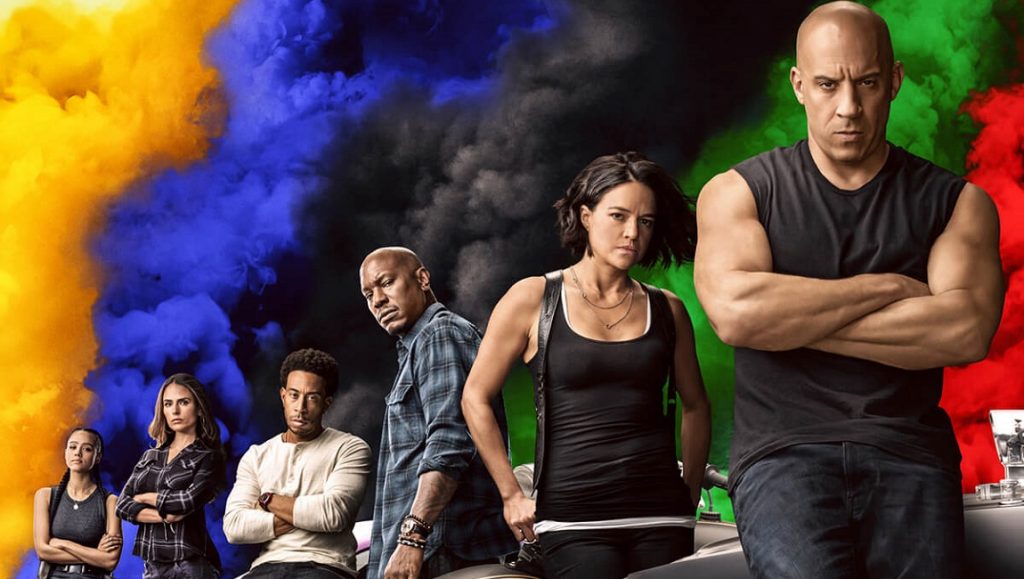 F9 | Justin Lin F9 movie cast. Vin Diesel and Michelle Rodriguez in Fast & Furious 9.