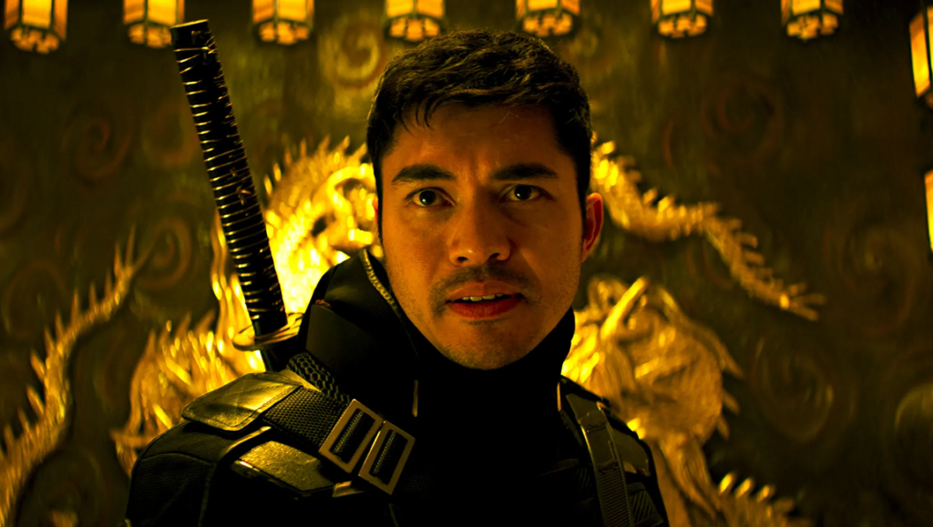 Snake Eyes: G.I. Joe Origins | Robert Schwentke Henry Golding as Snake Eyes in G.I. Joe Origins. Sword, martial arts.