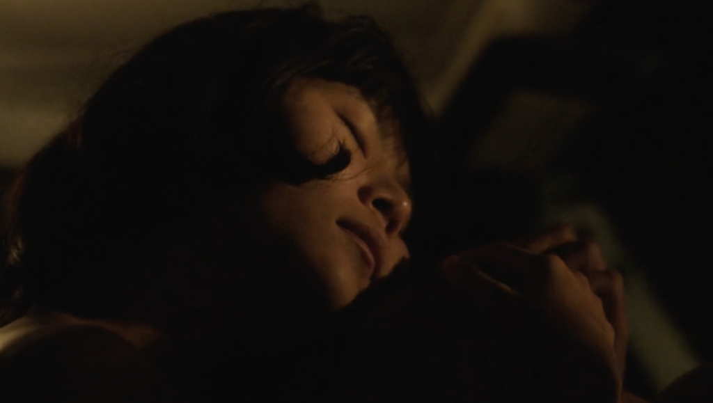 Fantasia Fest film All the Moons still. Close-up of a child's face in the dark. #AlltheMoons #FantasiaFest