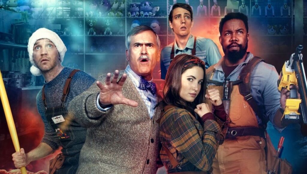 Black Friday | Casey Tebo Black Friday movie cast: Bruce Campbell, Devon Sawa, Ivana Baquero, Ryan Lee, and Michael Jai White. Horror comedy film.
