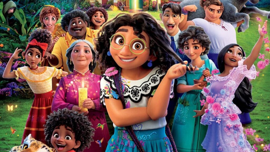 Encanto | Bryon Howard & Jared Bush Disney's Encanto characters. The Madrigal family is featured in this animated movie.