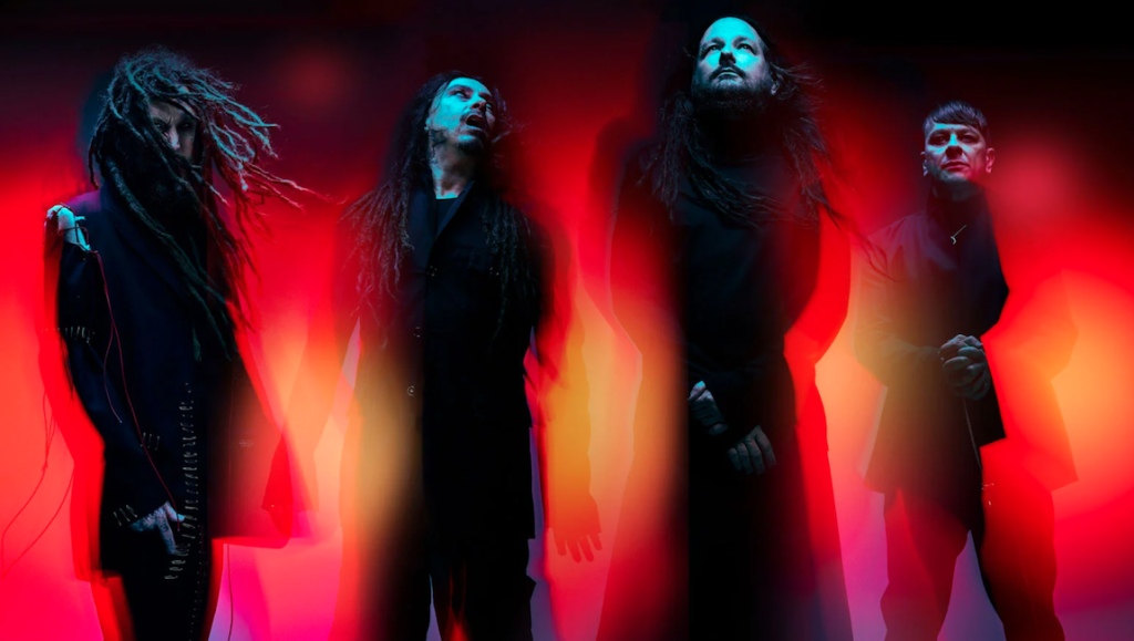 Korn — Requiem Korn band members. February 2022 album roundup featuring the band Korn. Nu metal music.