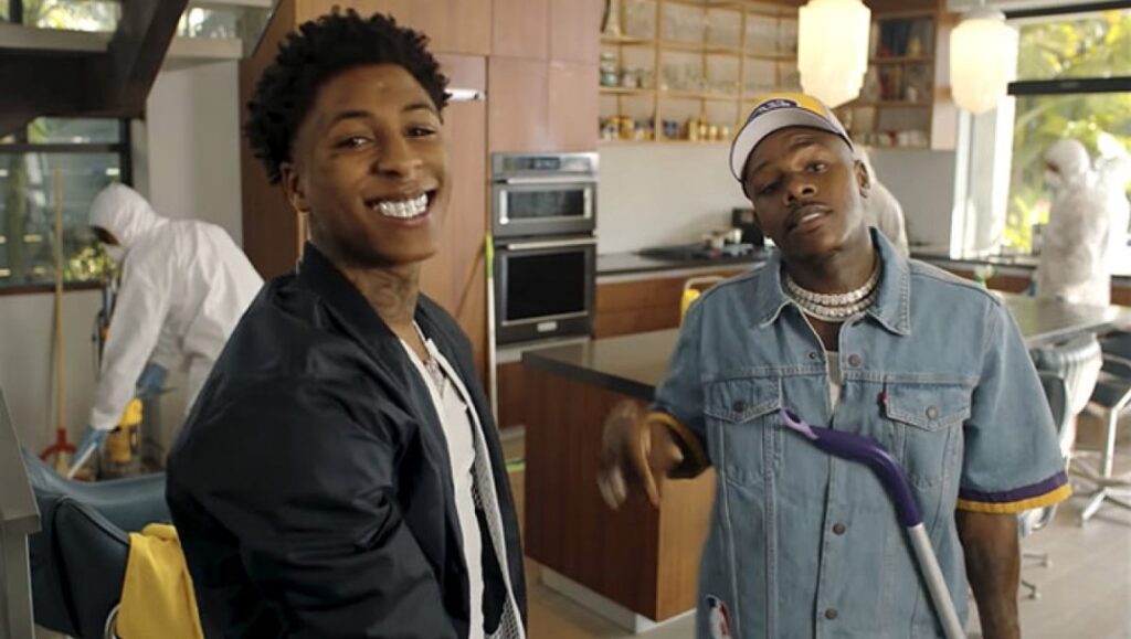 DaBaby & YoungBoy NBA — Better than You DaBaby & YoungBoy NBA in Better than You music video. Rappers in kitchen with cleaning crew. New music.