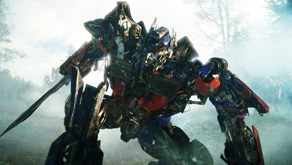Optimus Prime in Transformers: Revenge of the Fallen movie, directed by Michael Bay.