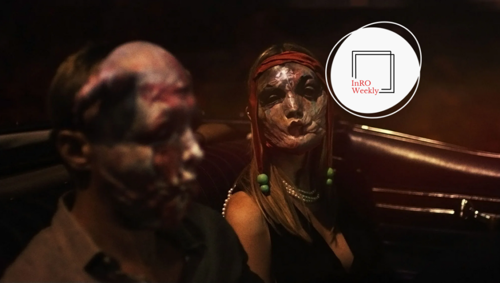 InRO Weekly — Volume 1, Issue 4 InRO Weekly magazine cover. Two people with face paint sit in a car.