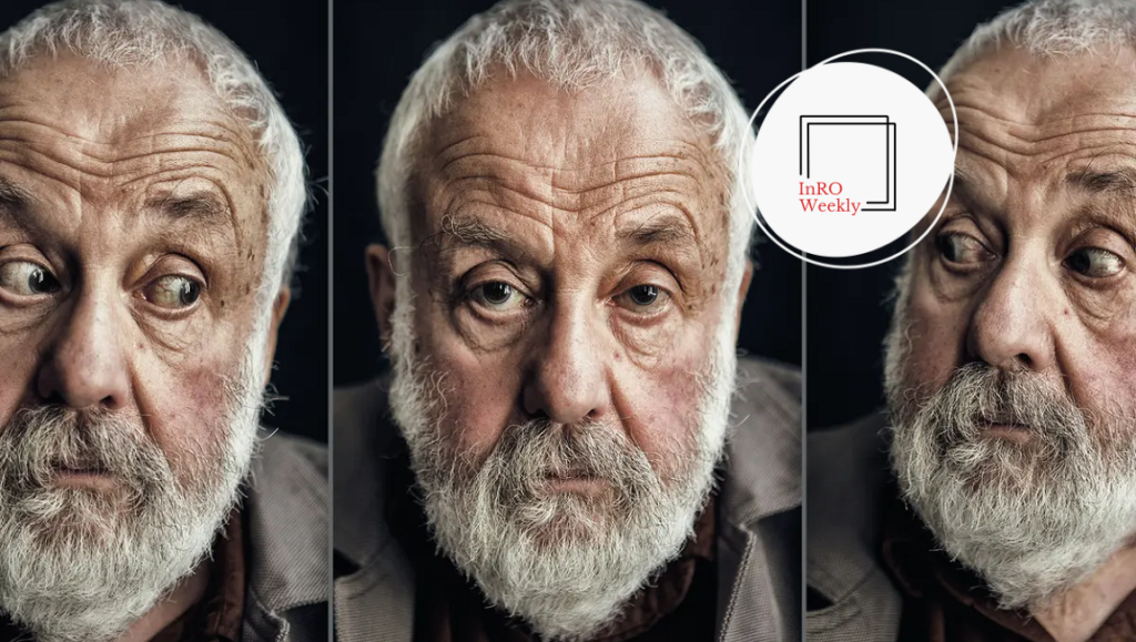 InRO Weekly — Volume 1, Issue 3 InRO Weekly magazine cover featuring an older man with a white beard and thoughtful expression.