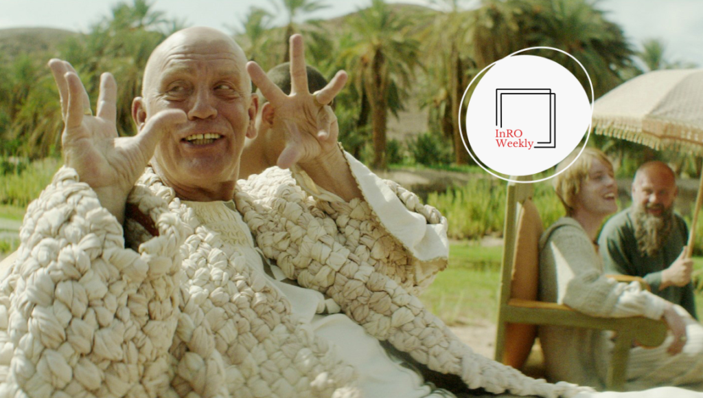 InRO Weekly magazine cover featuring a scene from the Berlin International Film Festival.