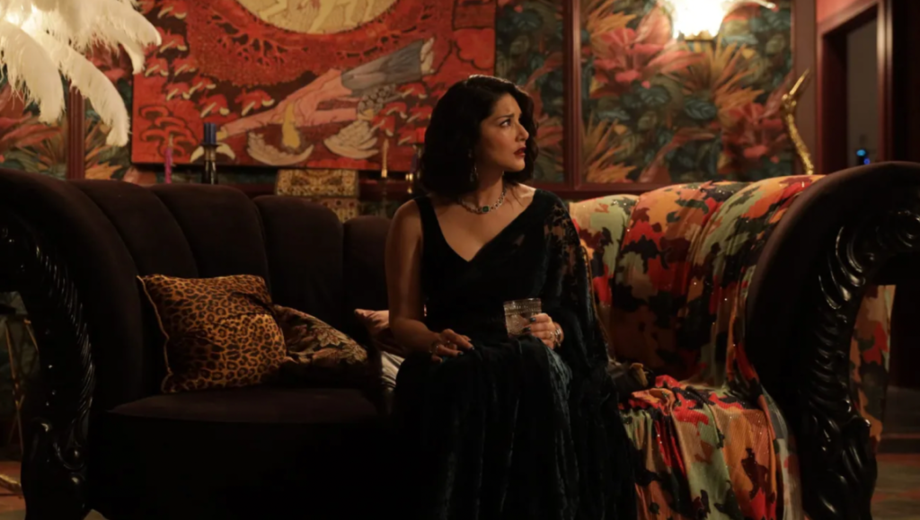 Sonam Kapoor in Kennedy by Anurag Kashyap, Cannes '23 review. Actress in black dress on set. Zee Studios film.