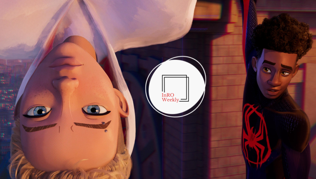 InRO Weekly — Volume 1, Issue 22 InRO Weekly: Spider-Gwen upside down and Miles Morales in Spider-Man: Across the Spider-Verse animation.
