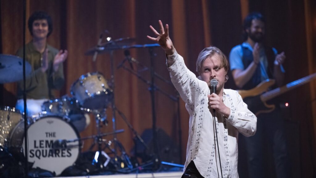 John Early: Now More Than Ever — Emily Allan and Leah Hennessey John Early performs with The Lemon Squares band. Live music concert with singer, drummer, and bassist.