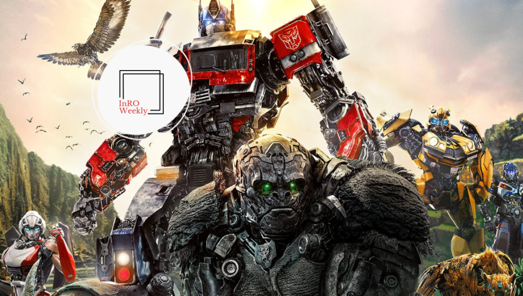 InRO Weekly — Volume 1, Issue 23 InRO Weekly magazine cover featuring Optimus Prime, Bumblebee, and other Transformers characters.