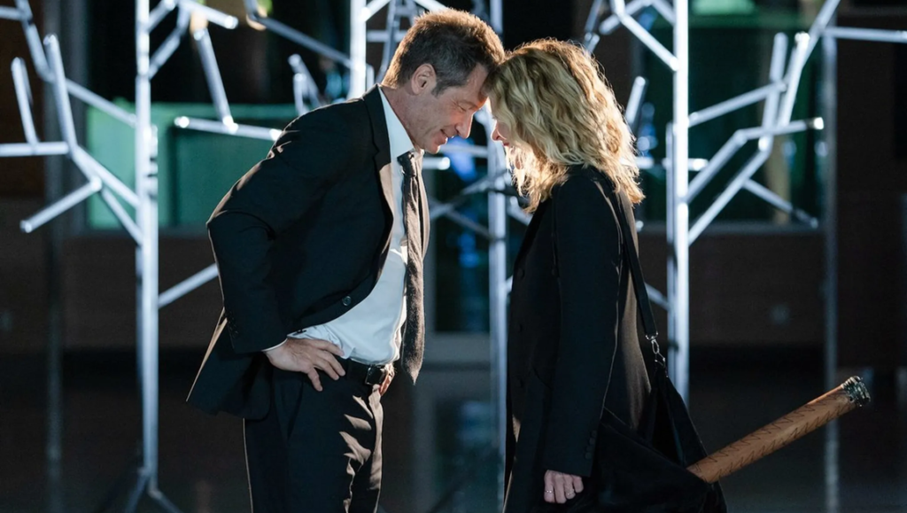 What Happens Later — Meg Ryan Meg Ryan and David Duchovny in What Happens Later, a romantic comedy movie.