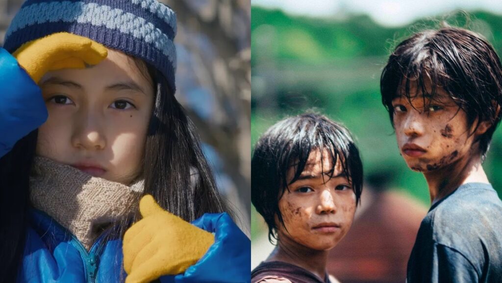 Unplugging the Empathy Machine: Hirokazu Kore-eda’s Monster & Ryûsuke Hamaguchi’s Evil Does Not Exist Monster and Evil Does Not Exist film comparison. Two young actors in character. Japanese cinema.