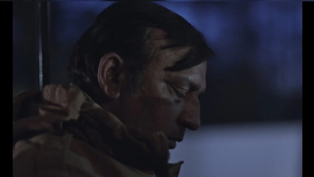 Cannes Film Festival 2024: Still from Oh, Canada film. Man in profile.