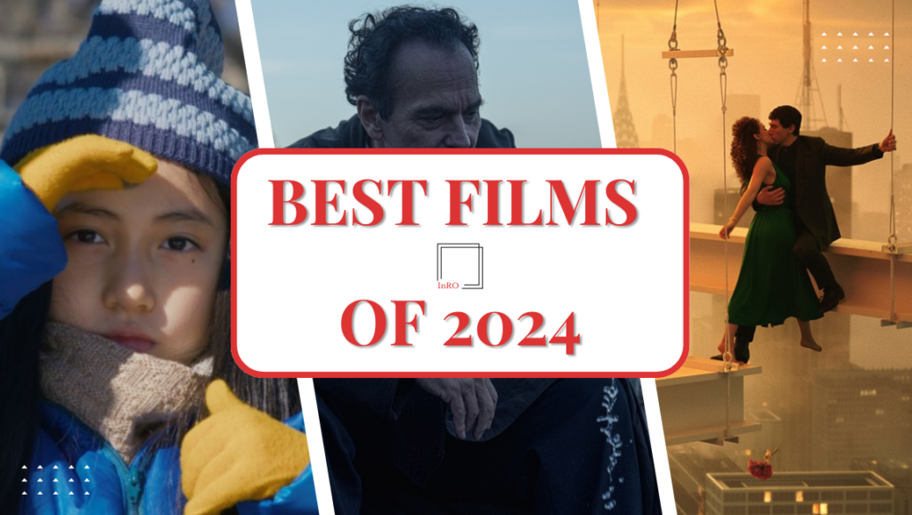 Best Films of 2024 collage. Features stills from top movies of the year. Film review and ranking. #movies #film