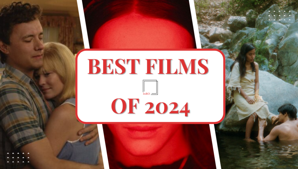 Best Films of 2024: Collage featuring scenes from top movies. Film review and cinematic highlights.