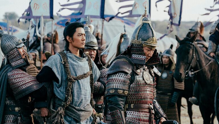 Legends of the Condor Heroes: The Gallants. Armored warriors in a historical battle scene.