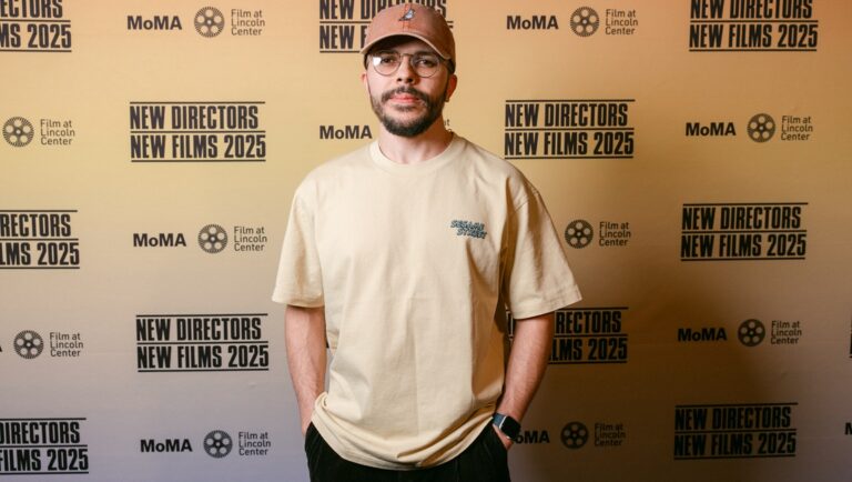 Joel Alfonso Vargas at New Directors/New Films 2025. Filmmaker portrait.