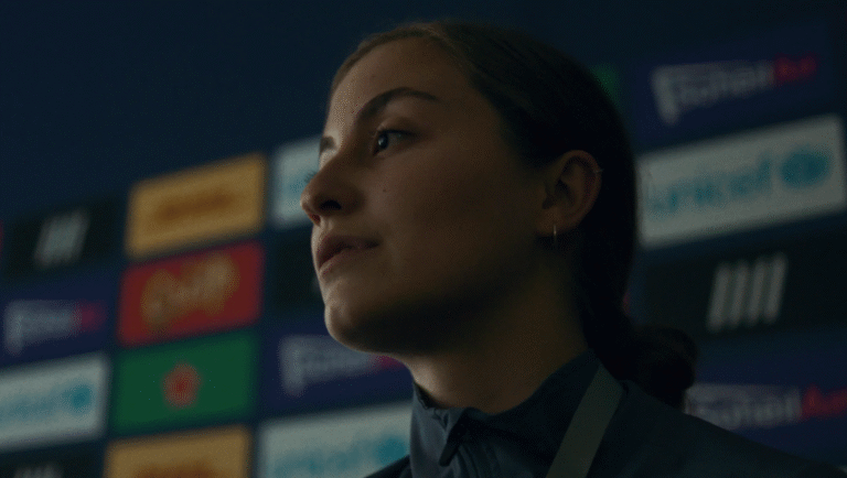 FIDMarseille 2025 film still: Woman in Kontinental '25, Fuck the Polis, Next Life.